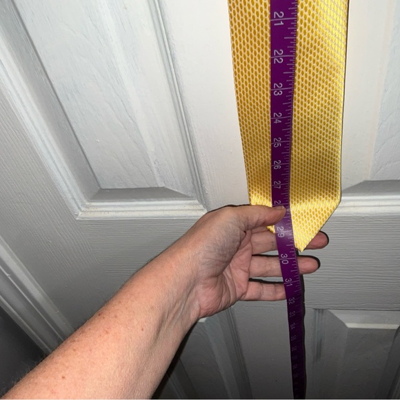 DiBanGu Solid Tie Men's Silk Tie Handkerchief Woven Necktie & Pocket Square NEW - Picture 14 of 16